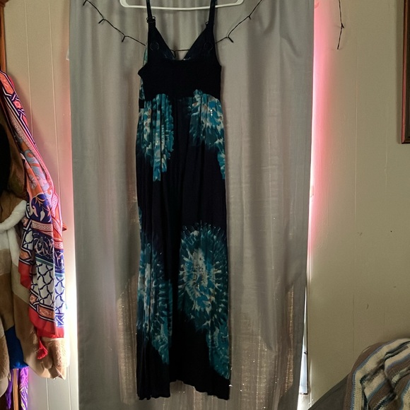Very unique vintage boho Vasna desire dress. Sparkly beads on front ant back. - Picture 6 of 11